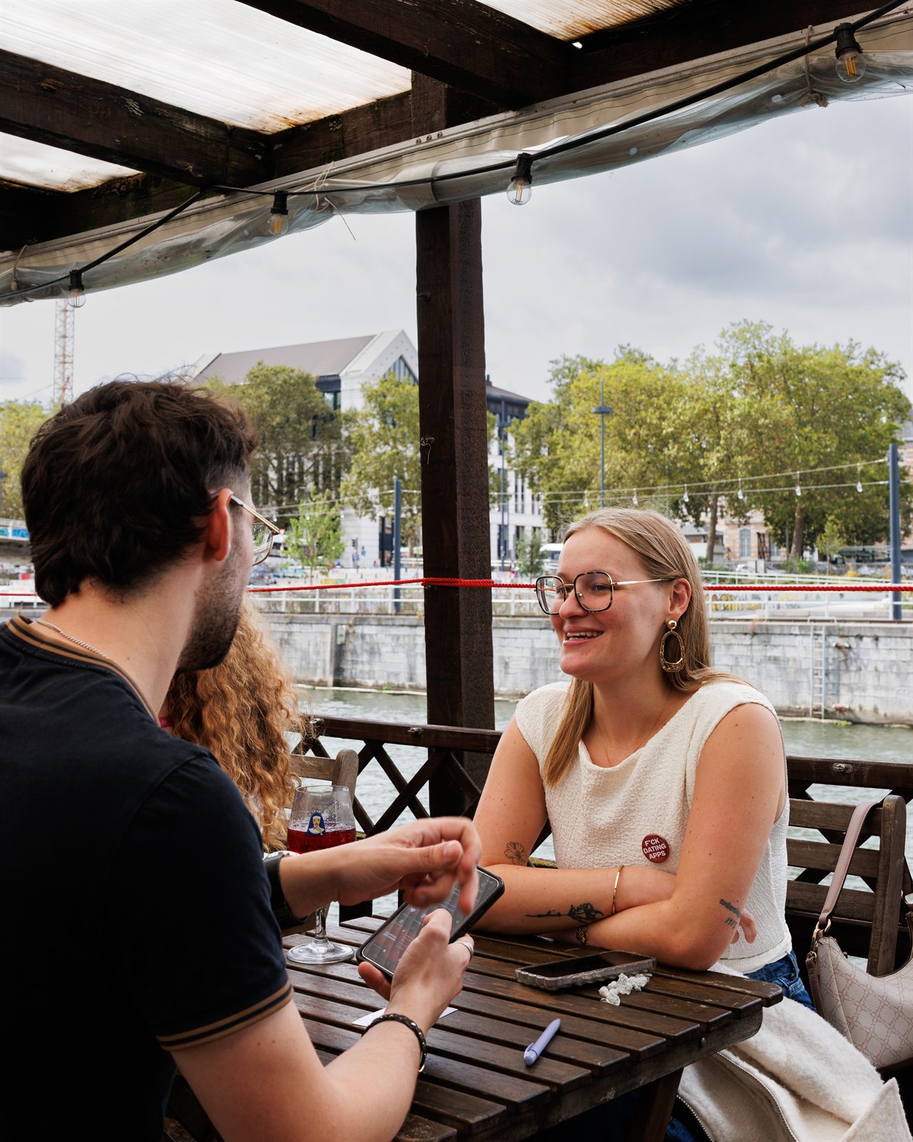 Soiree sur une peniche bruxelloise