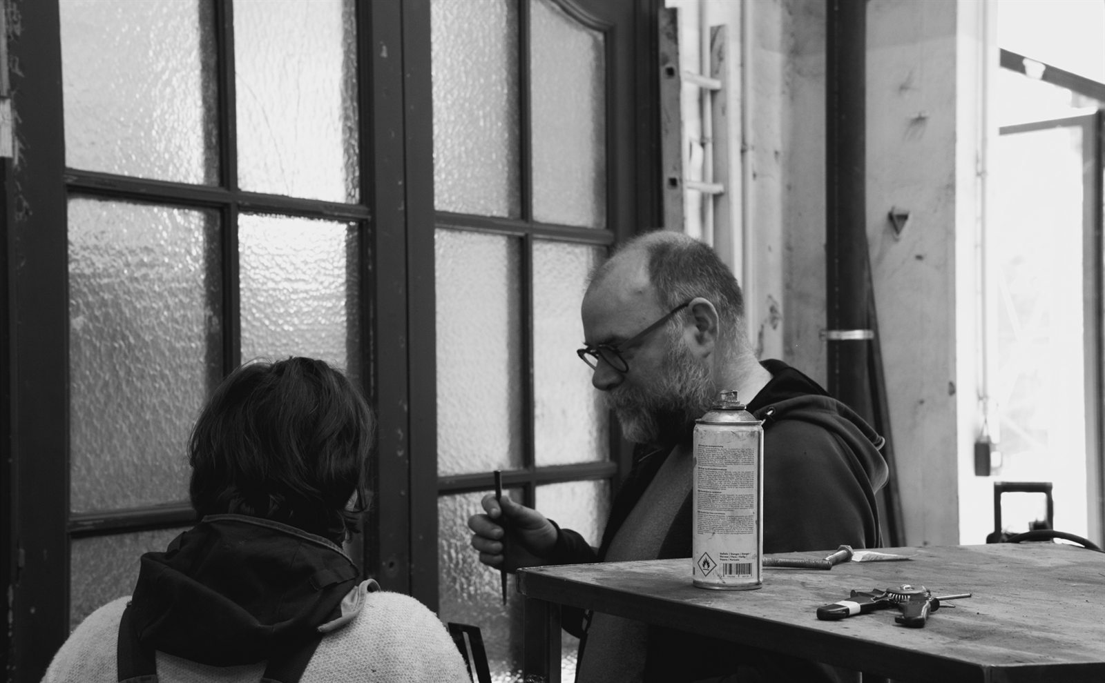 Atelier Zinneke : le lieu, les outils, les gestes de travail