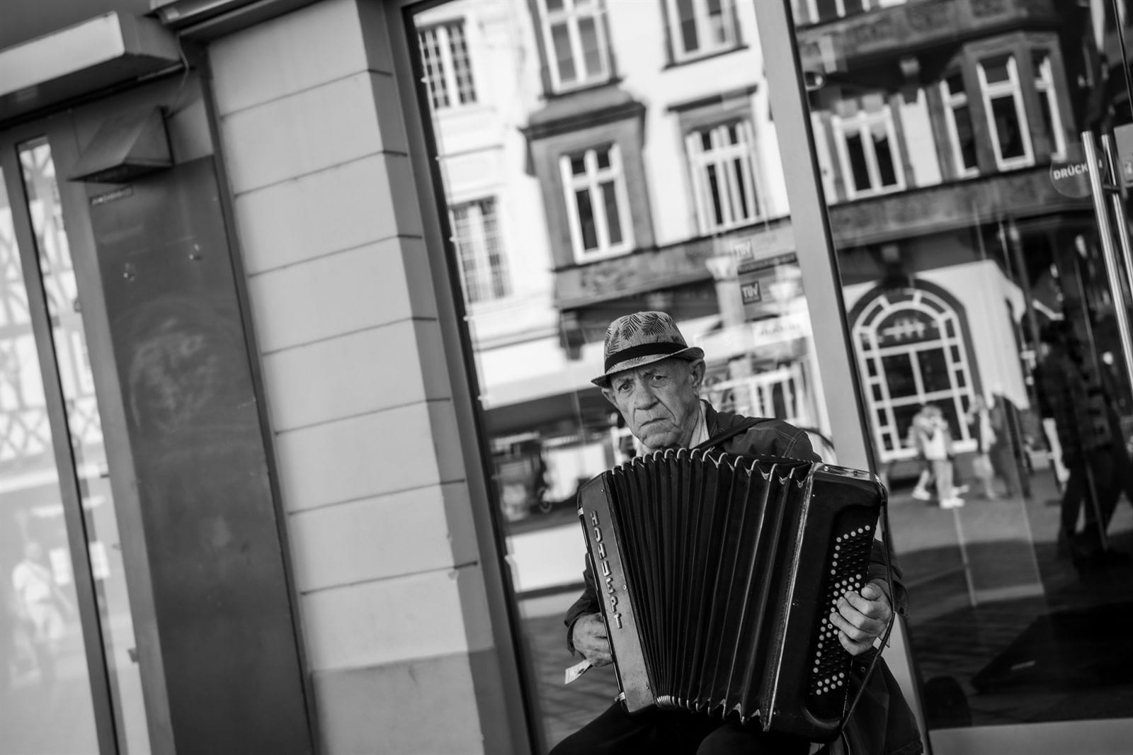 Trier et la vallee de la Moselle, en noir et blanc